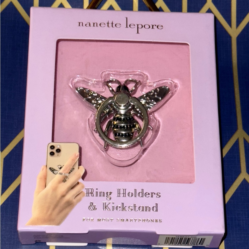 Nanette Lepore Silver Bee Ring Holder